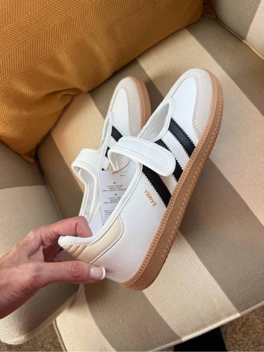 Adidas Samba Mary Jane’s  White & Black - Picture 2 of 3